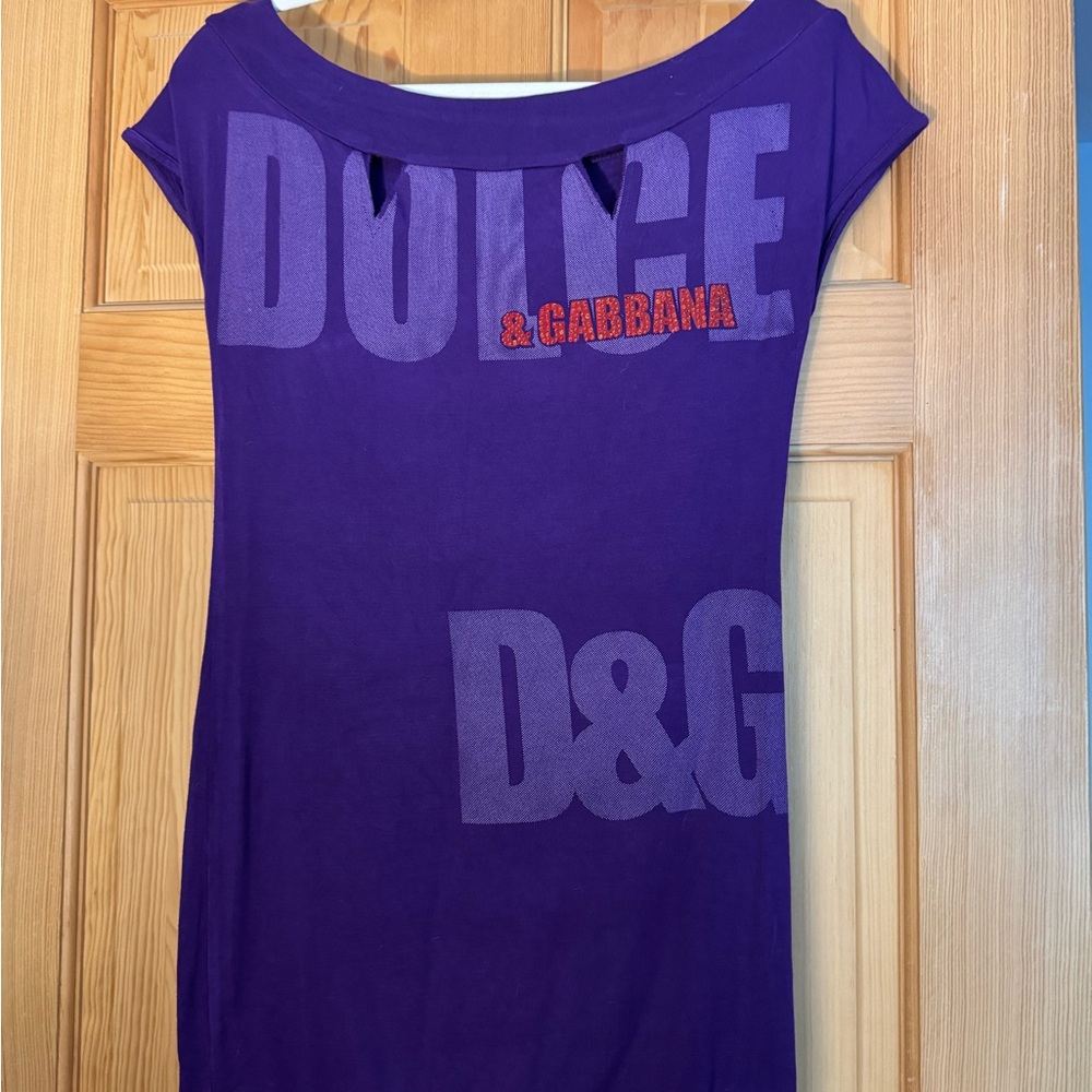 Dolce & Gabbana Vibrant Purple Top